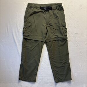 Boy Scout Pants Men Sz Large Uniform Switchback Convertible Cargo Camp Leader